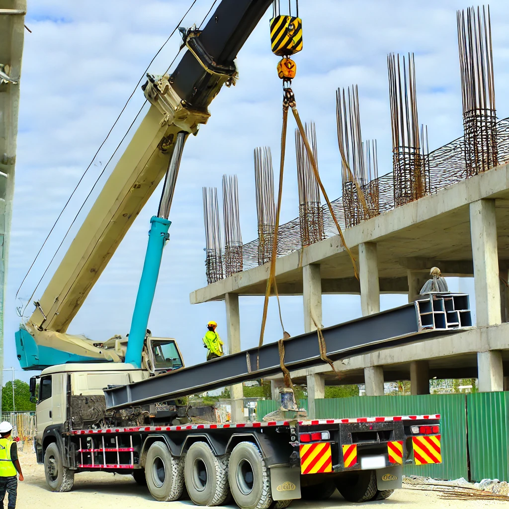 30 Tonluk Çift Kırma Vinç 36 Metre